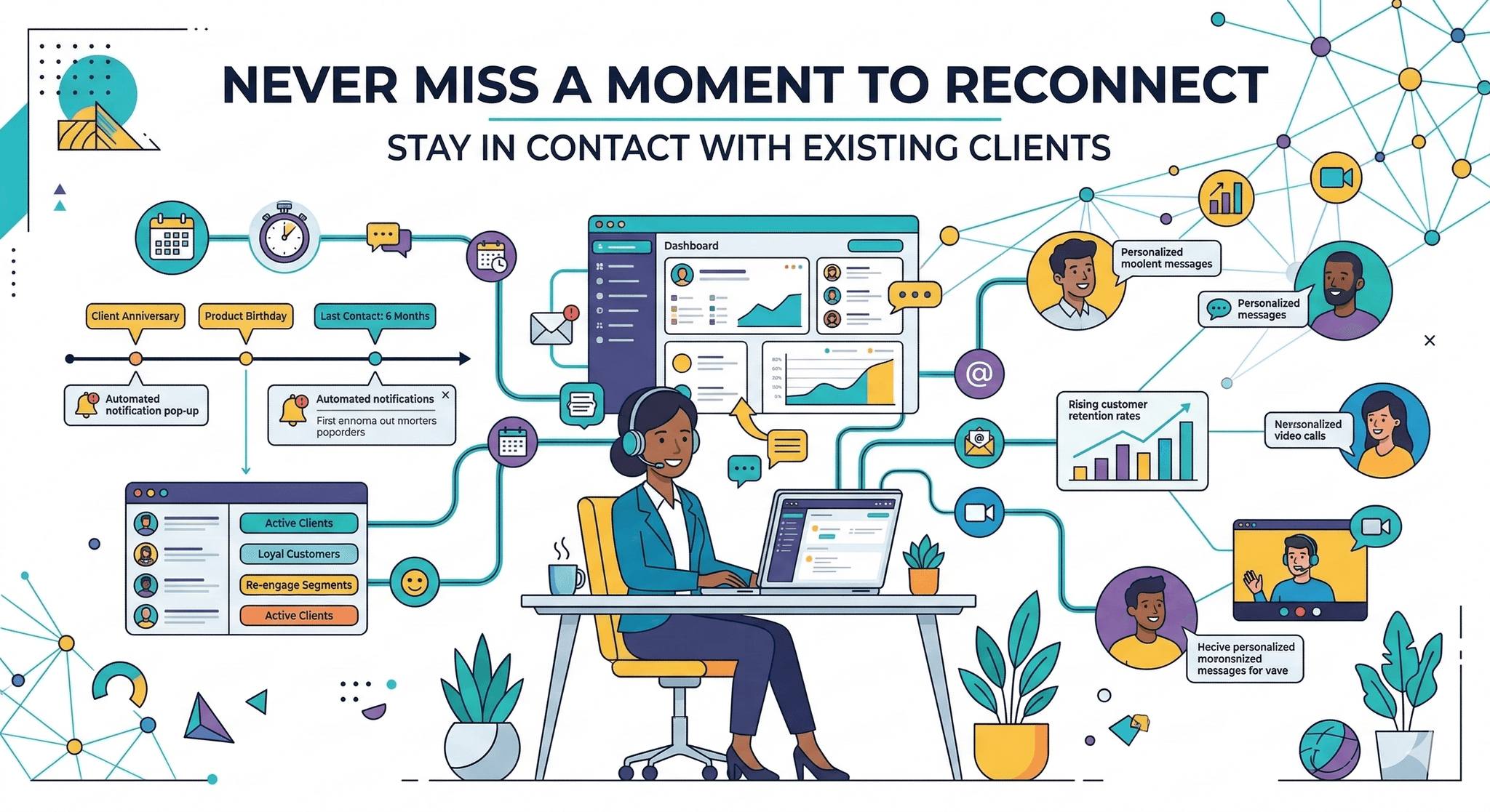 Reconnect with clients at the right moment